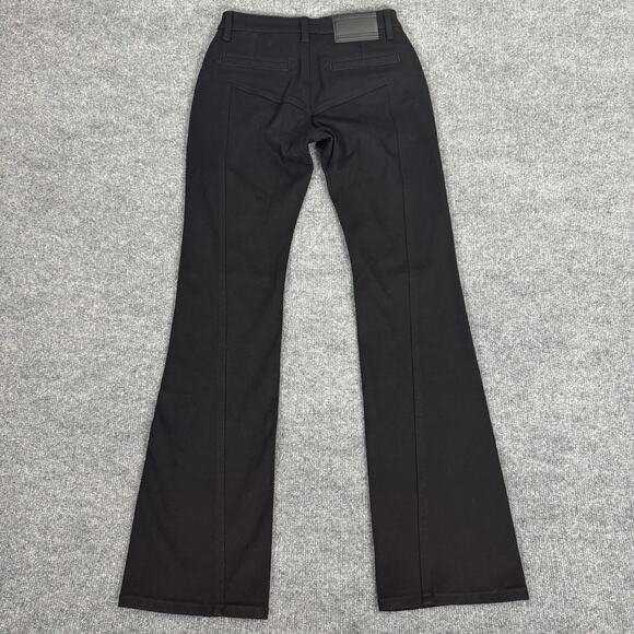Fax Copy Express Cowboy Denim Jeans Women Medium Black Super Stretch Bootcut NEW - Picture 2 of 15